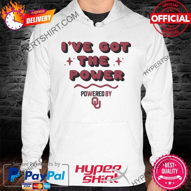 Official oklahoma sooners gameday couture girls youth poweredby got the power s hoodie