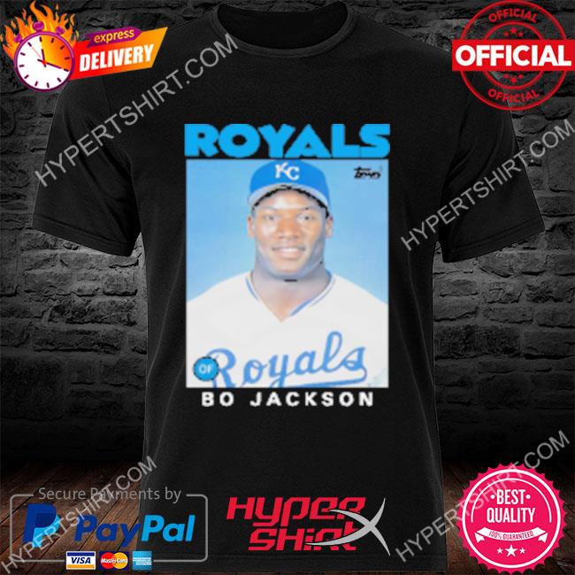 Official Royals Topps Bo Jackson Shirt