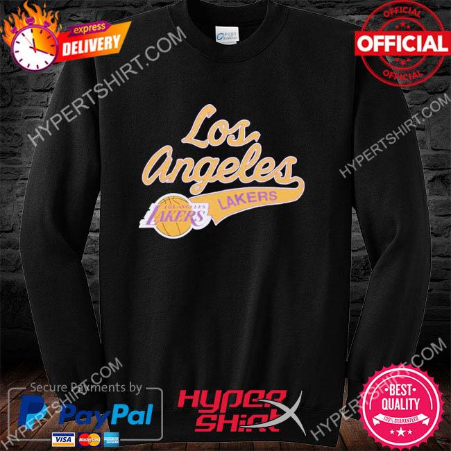 Official script los angeles Lakers T-shirt, hoodie, sweater, long sleeve  and tank top