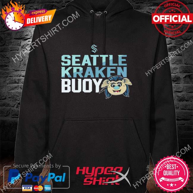Official seattle Kraken Toddler Mascot Head T-Shirt hoodie