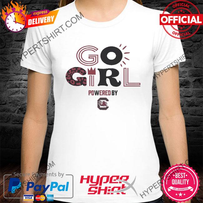 Official south Carolina gamecocks gameday couture girls youth poweredby go girl shirt