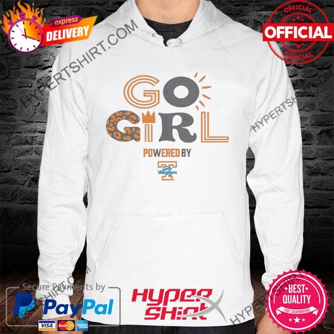 Official tennessee Volunteers Gameday Couture Youth PoweredBy Go Girl hoodie