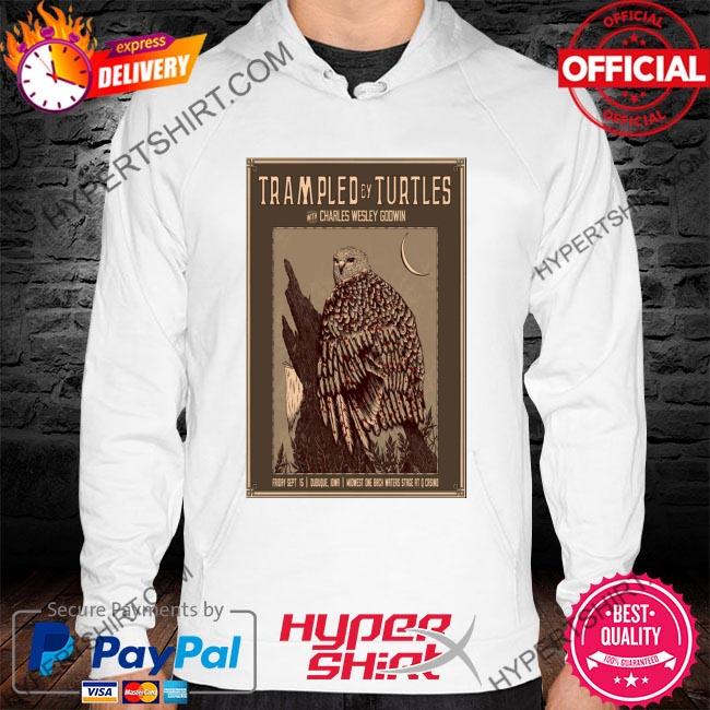 Official trampled by turtles 2023 dubuque iowa s hoodie