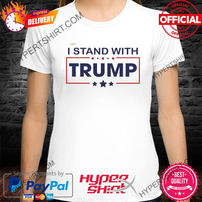 Premium donald Trump I stand with Trump 2024 shirt