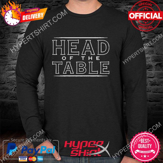 head of the table t shirt roman reigns