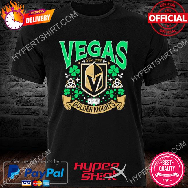 golden knights st patty's day jersey