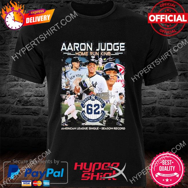 Aaron Judge 61 Home Runs Baseball Tee Shirts - Printing Ooze