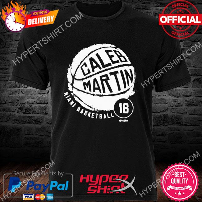 Miami Heat Caleb Martin T-shirt - Lelemoon