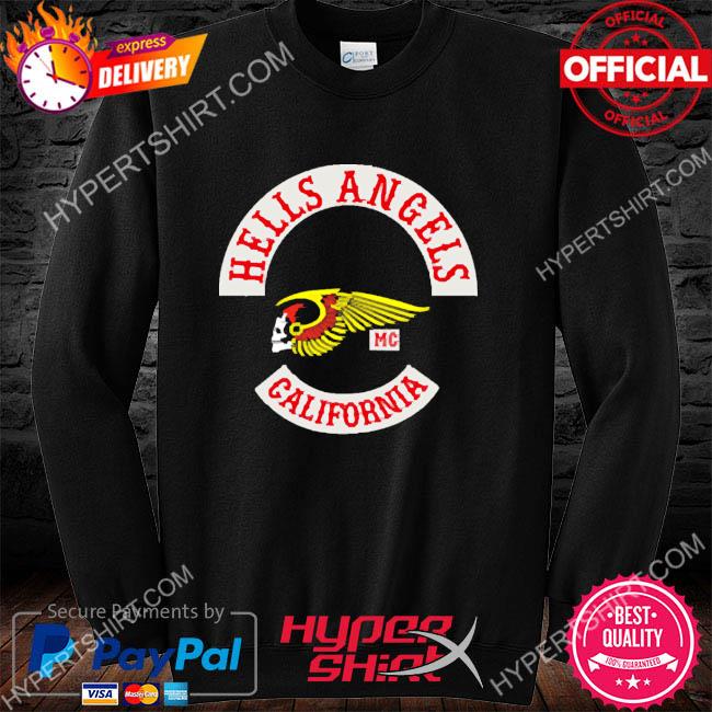 Hells Angels Mc California Shirt - High-Quality Printed Brand