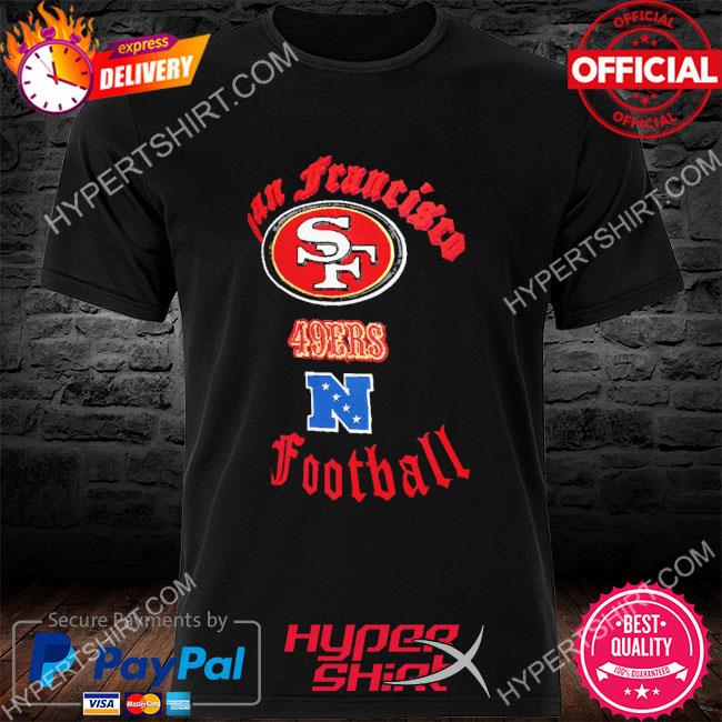 San Francisco 49ers Pro Standard Old English T-Shirt - Black in 2023