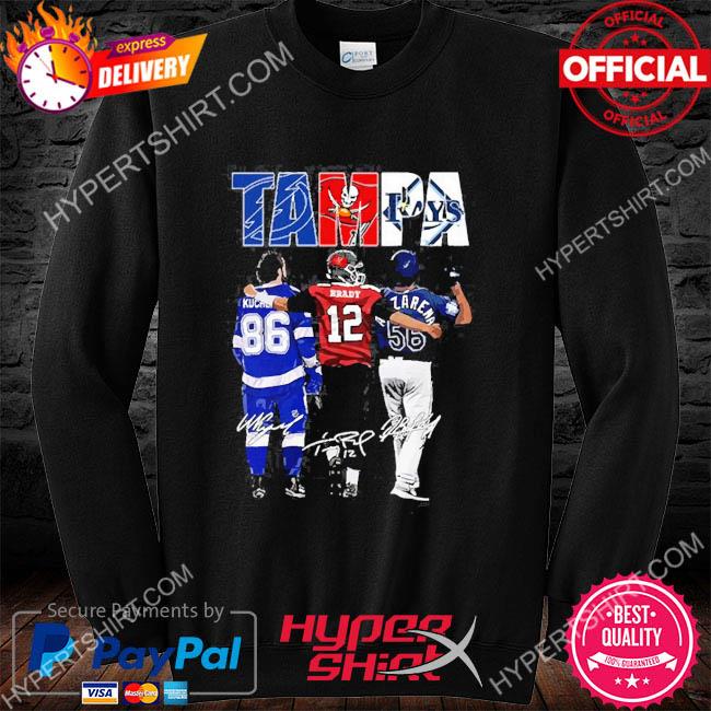 Tampa Bay Buccaneers Tampa Bay Rays Tampa Bay Lightning 2023 T-Shirt,  hoodie, sweater, long sleeve and tank top