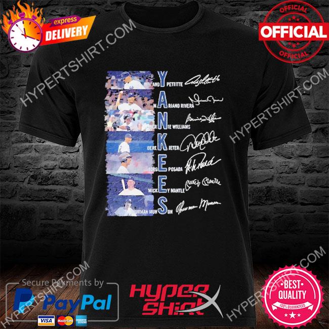 Official customized New York Yankees Roster 2023 Baseball Shirt, hoodie,  sweater, long sleeve and tank top