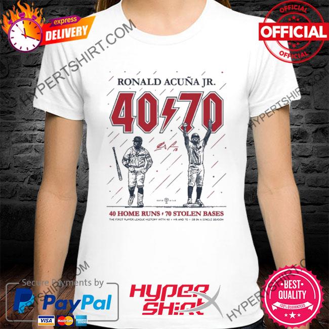 Ronald Acuña Jr: Mr. 40/70 Tee Shirt - HollyTees