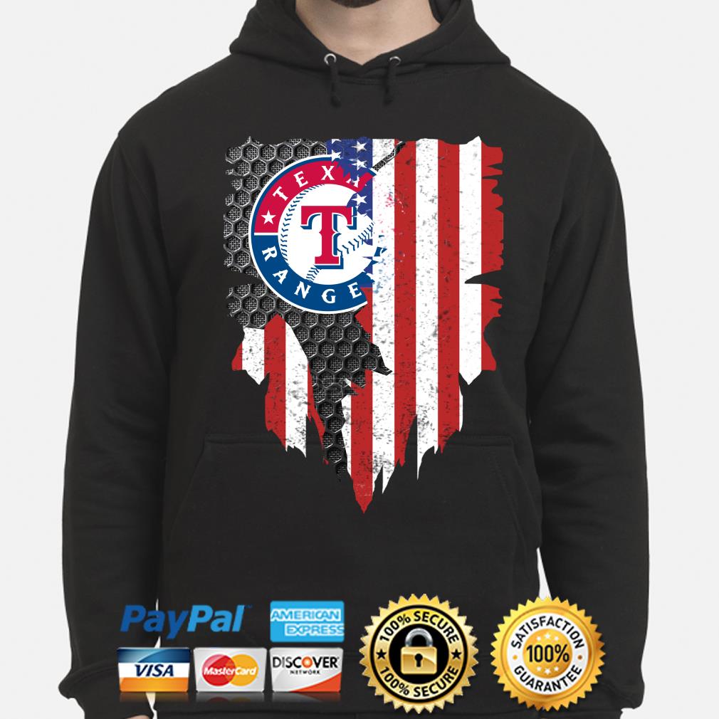 Texas rangers sale american flag shirt