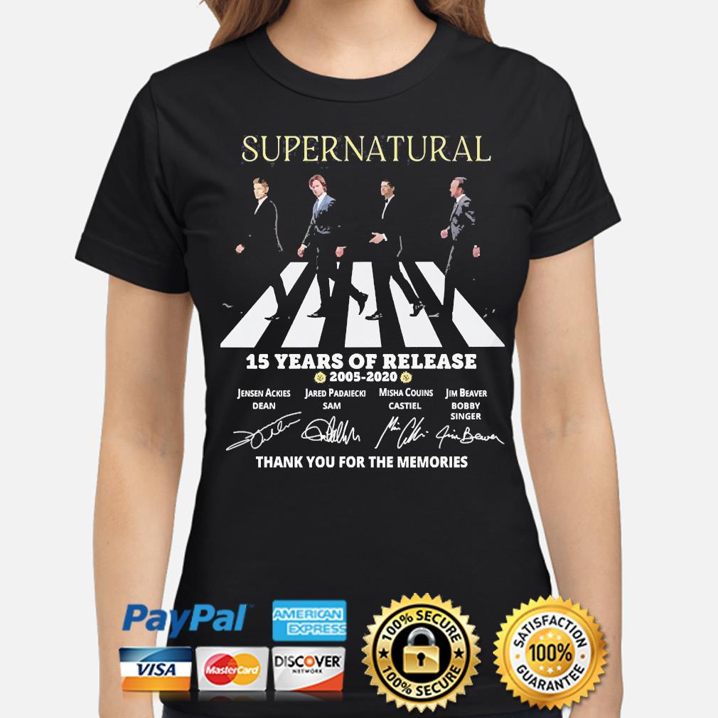 15 years hotsell of supernatural hoodie