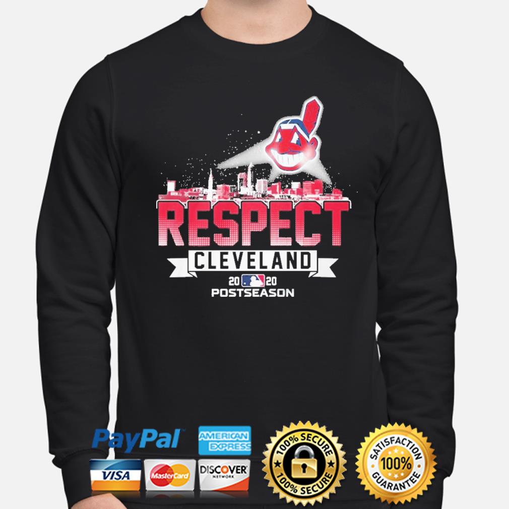 Respect Cleveland Indians Fanatics Branded Red 2020 postseason  shirt,Sweater, Hoodie, And Long Sleeved, Ladies, Tank Top