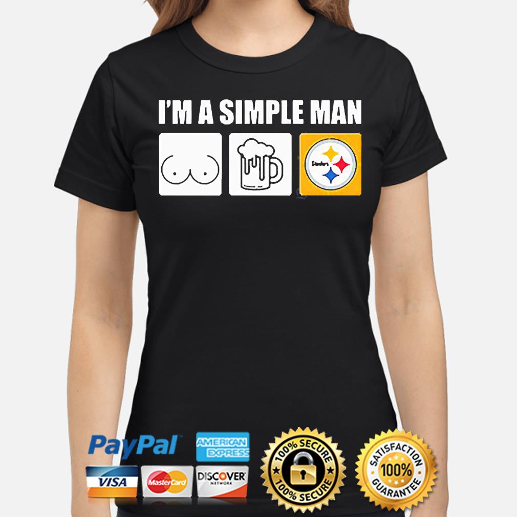 I'm A Simple Man I Like Boobs Beer And Chicago White Sox T Shirts