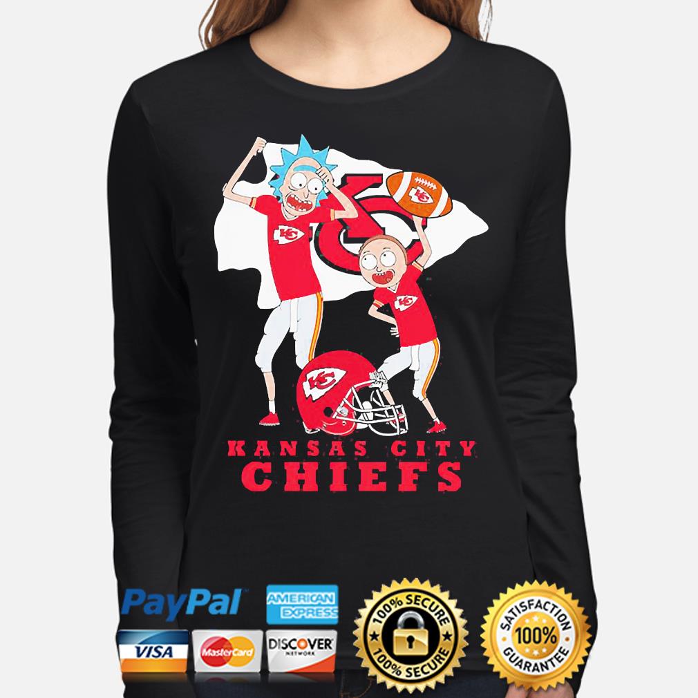 Rick and Morty Kansas City Chiefs shirt - Kingteeshop