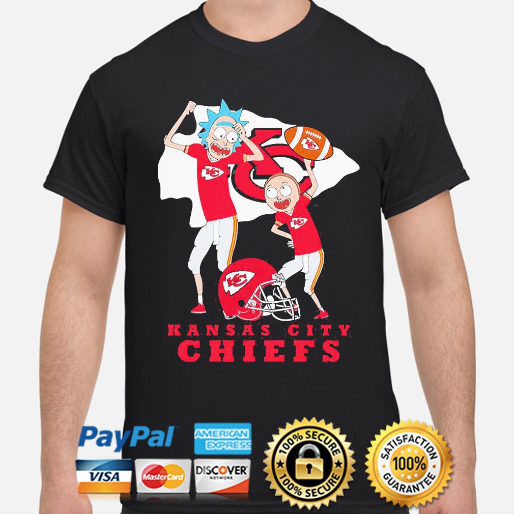 Rick and Morty Kansas City Chiefs shirt - T Shirt Classic