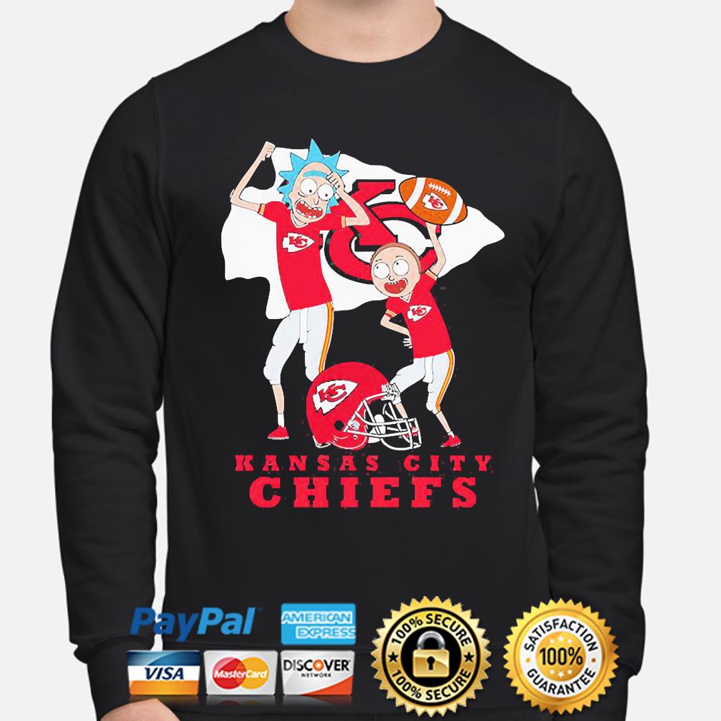 Rick and Morty Kansas City Chiefs shirt - Kingteeshop